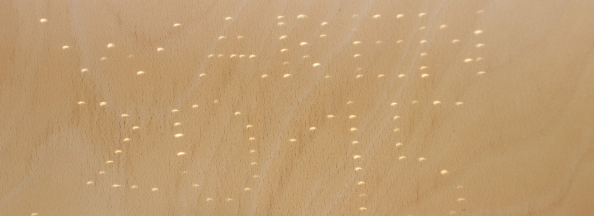 "Waren 2015" with solar eclipse crescents "Waren 2015" with solar eclipse crescents