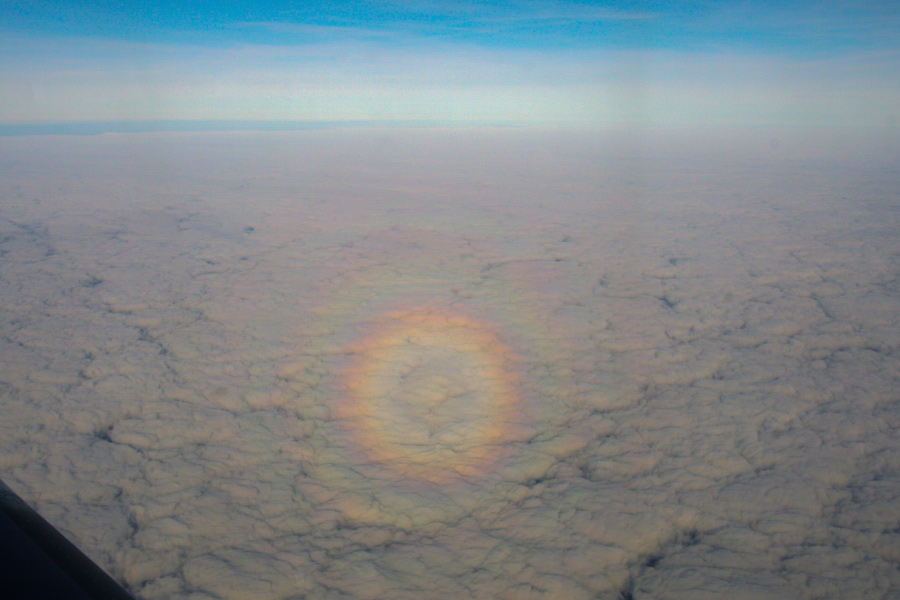 Glory from the Plane Glory from the Plane