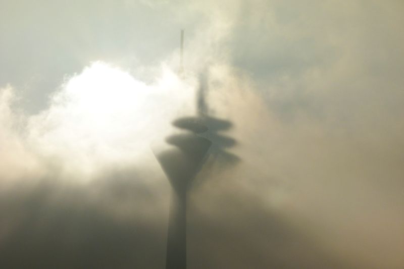 Rheinturm Shadow Rheinturm Shadow