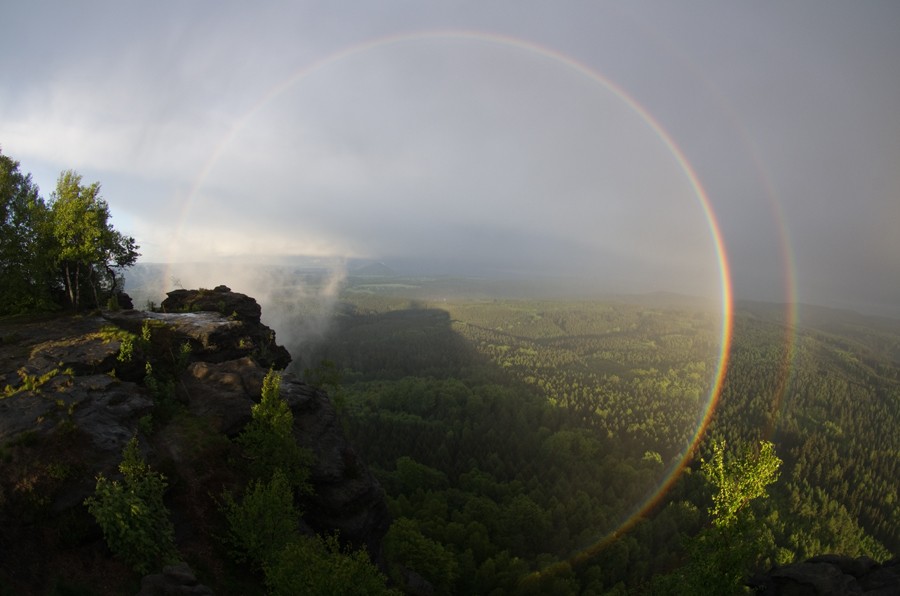Three-Quarter Rainbow Three-Quarter Rainbow
