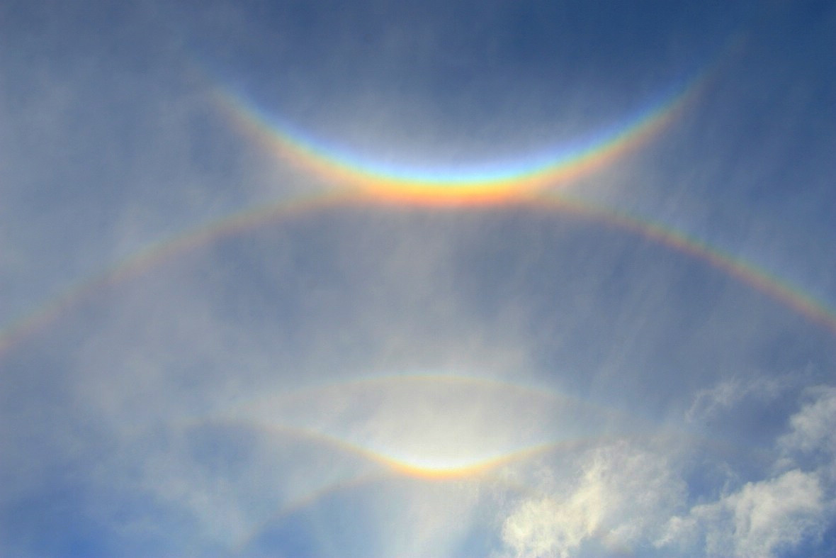 Halo in Ice Fog Halo in Ice Fog