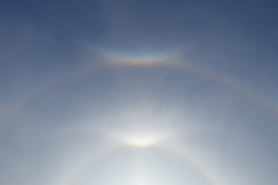 ZZB, Supralateral Arc, Parry Arc, OBB, 22° Halo ZZB, Supralateral Arc, Parry Arc, OBB, 22° Halo