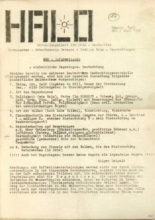 HALO No. 17