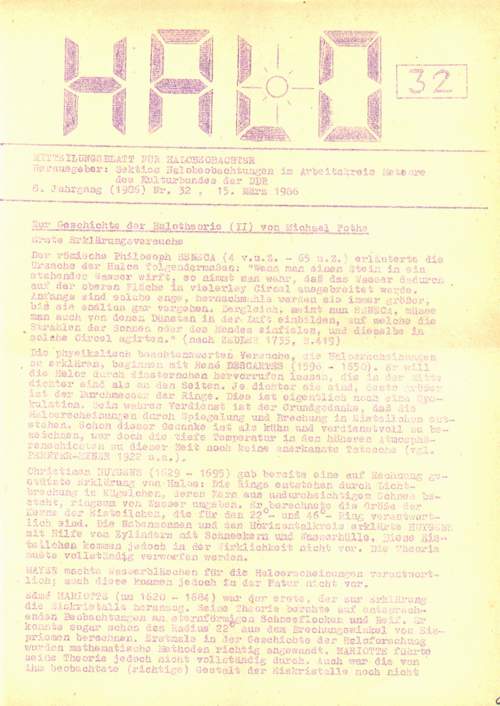 HALO No. 32