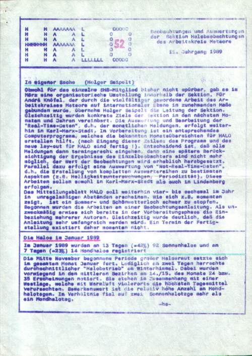 HALO No. 52