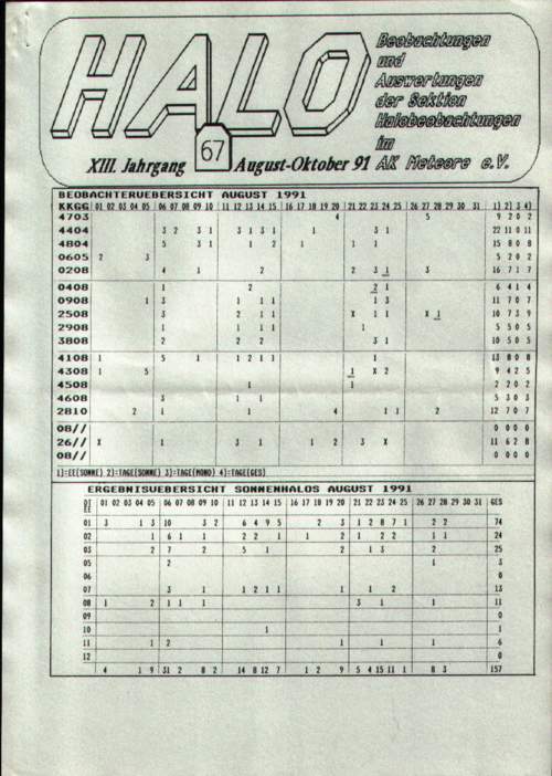 HALO No. 67