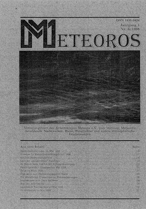 METEOROS No. 06/1998