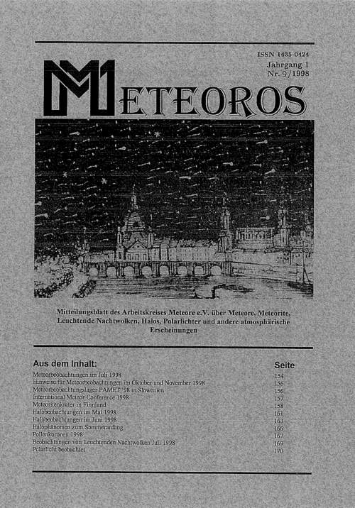 METEOROS No. 09/1998