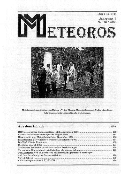 METEOROS No. 10/2000