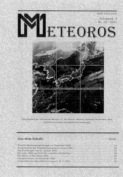 METEOROS No. 02/2001