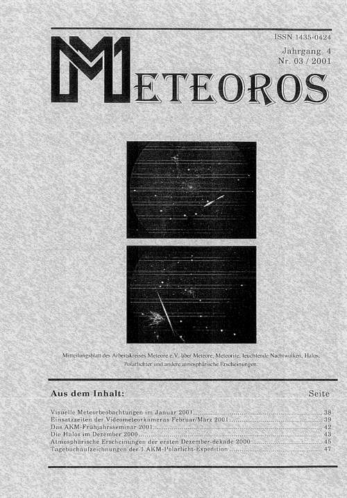 METEOROS No. 03/2001