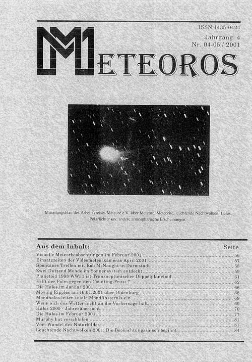 METEOROS No. 0405/2001