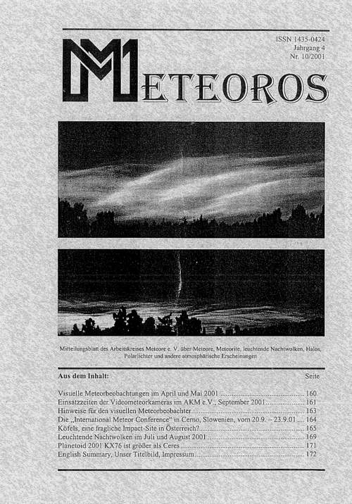 METEOROS No. 10/2001