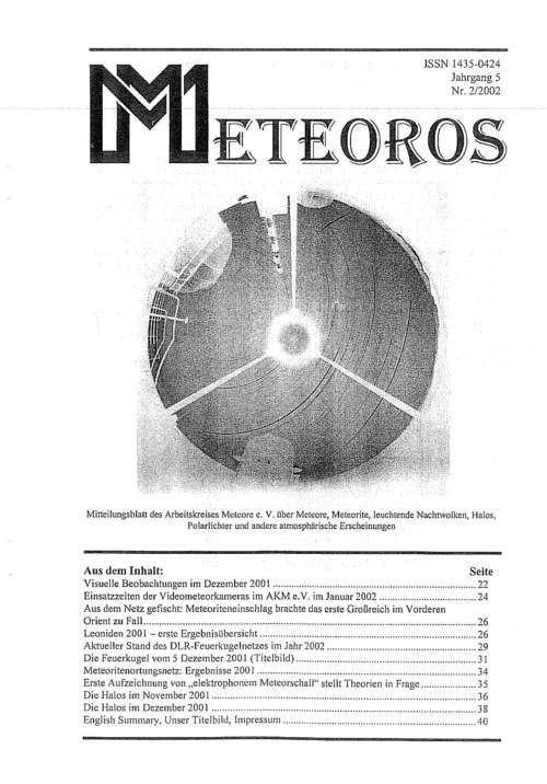 METEOROS No. 02/2002