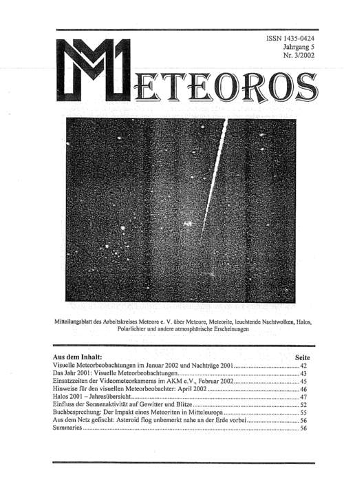 METEOROS No. 03/2002