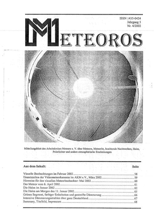 METEOROS No. 04/2002