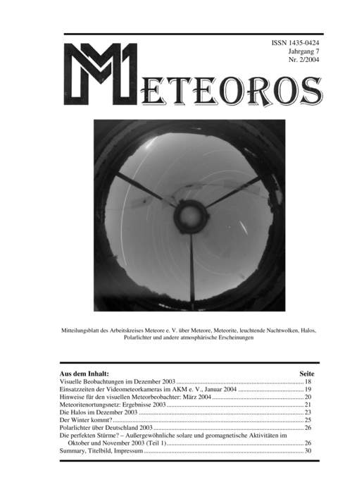 METEOROS No. 02/2004