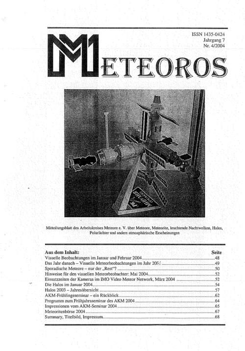 METEOROS No. 04/2004