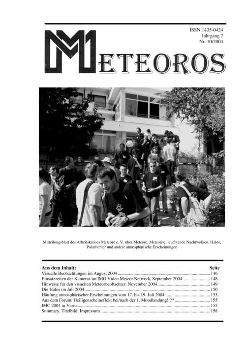 METEOROS No. 10/2004