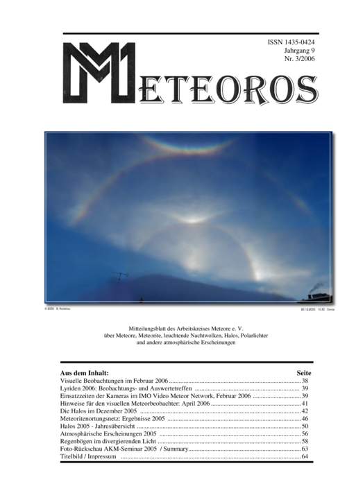 METEOROS No. 03/2006
