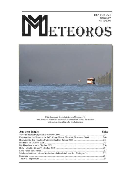 METEOROS No. 12/2006
