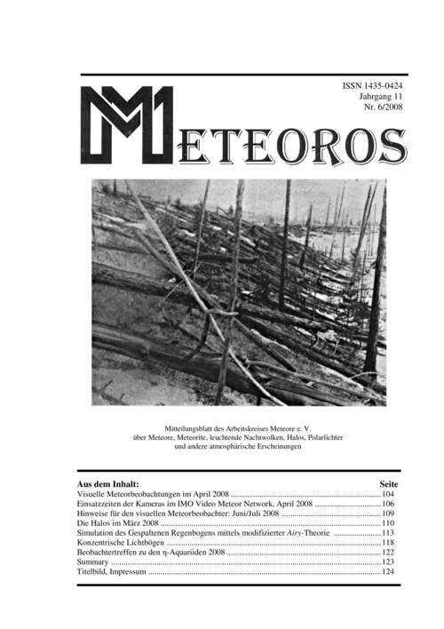 METEOROS No. 06/2008