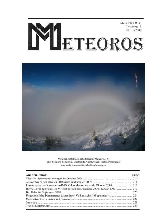 METEOROS No. 12/2008