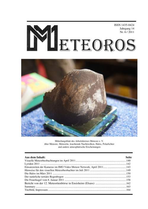 METEOROS No. 06/2011