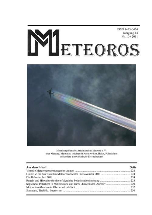 METEOROS No. 10/2011