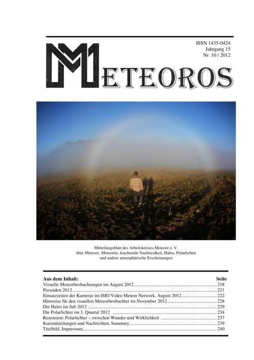 METEOROS No. 10/2012