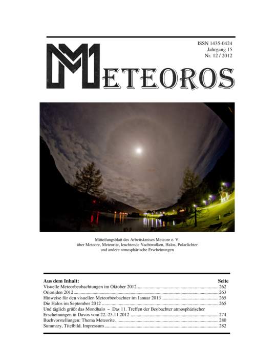 METEOROS No. 12/2012