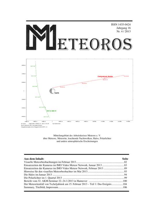 METEOROS No. 04/2013