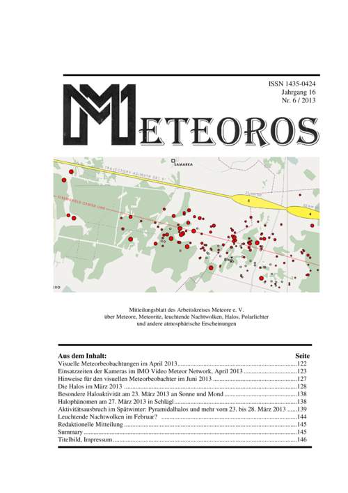 METEOROS No. 06/2013