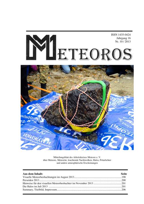 METEOROS No. 10/2013