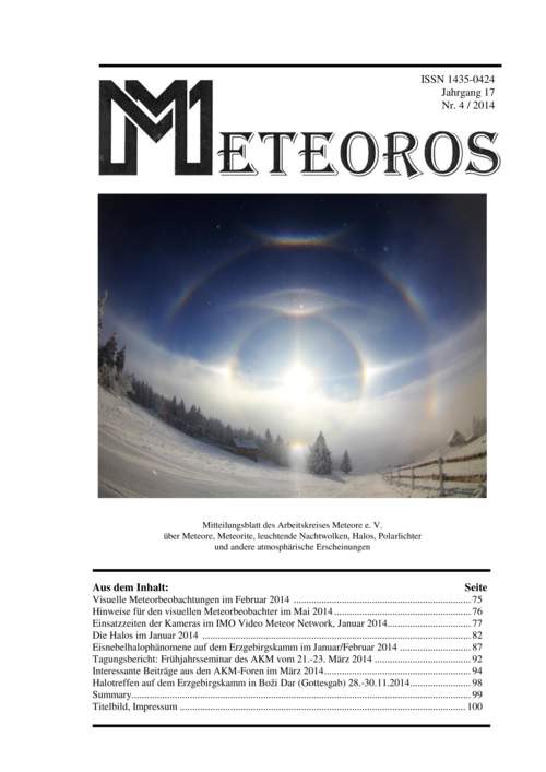 METEOROS No. 04/2014