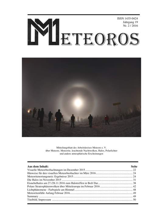 METEOROS No. 02/2016
