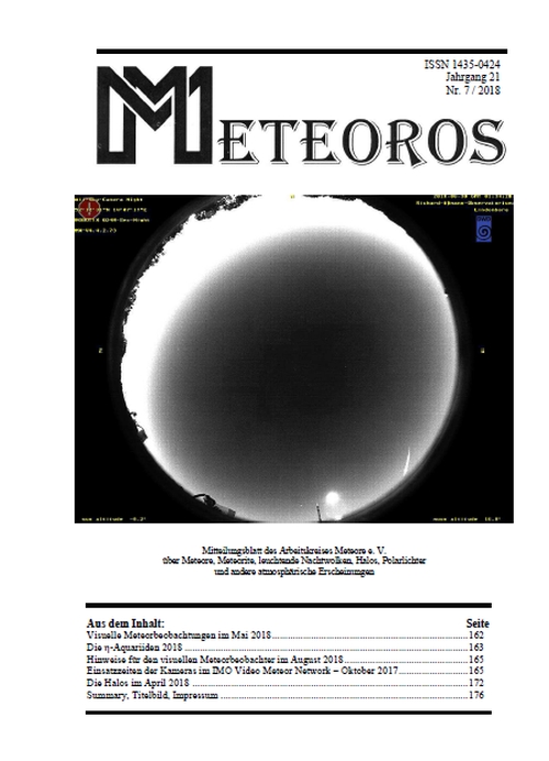 METEOROS No. 07/2018