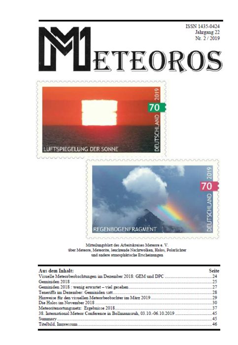 METEOROS No. 02/2019