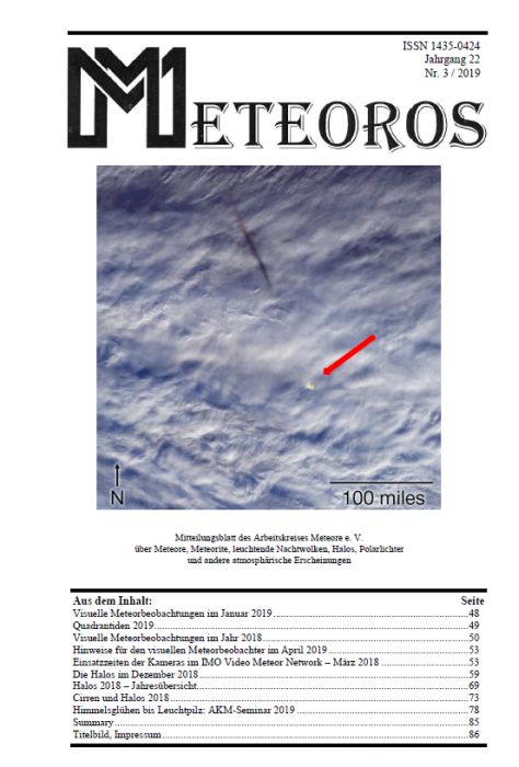 METEOROS No. 03/2019