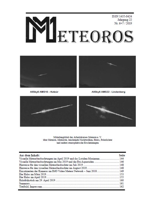 METEOROS No. 0607/2019