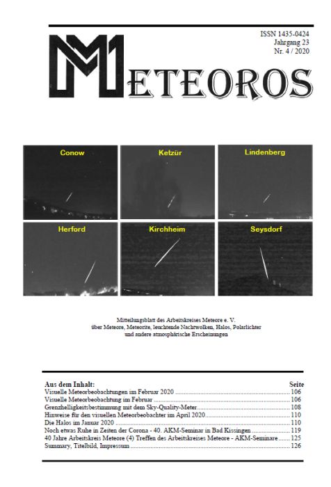 METEOROS No. 04/2020