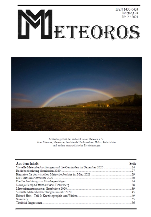 METEOROS No. 02/2021