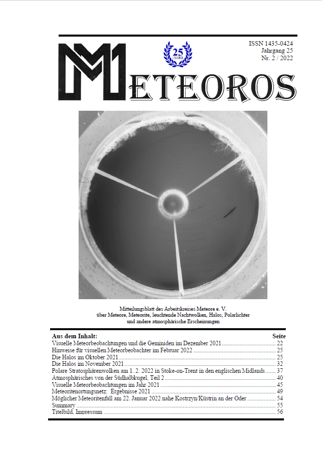 METEOROS No. 02/2022