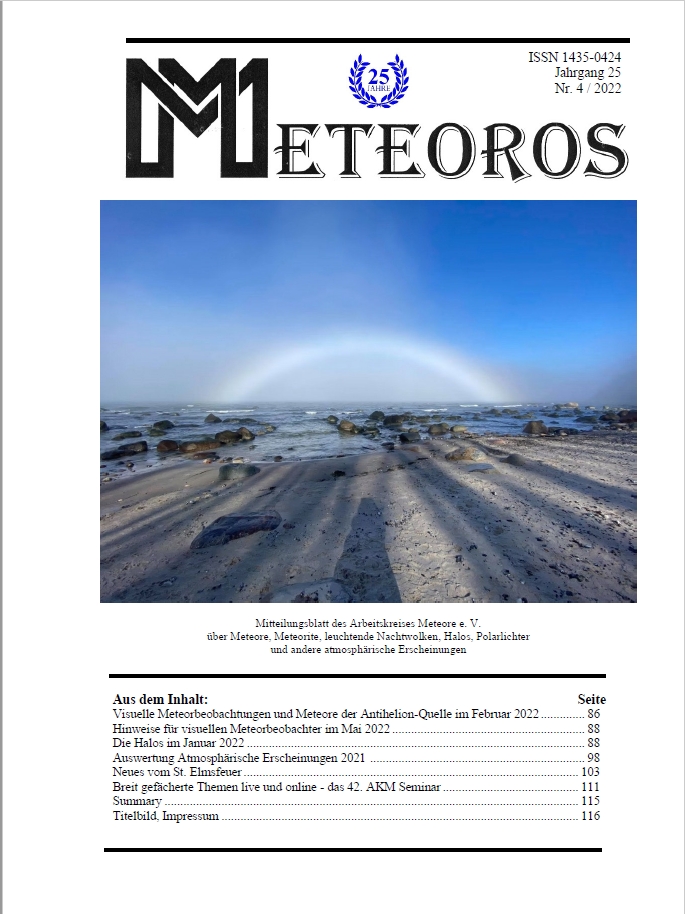 METEOROS No. 04/2022