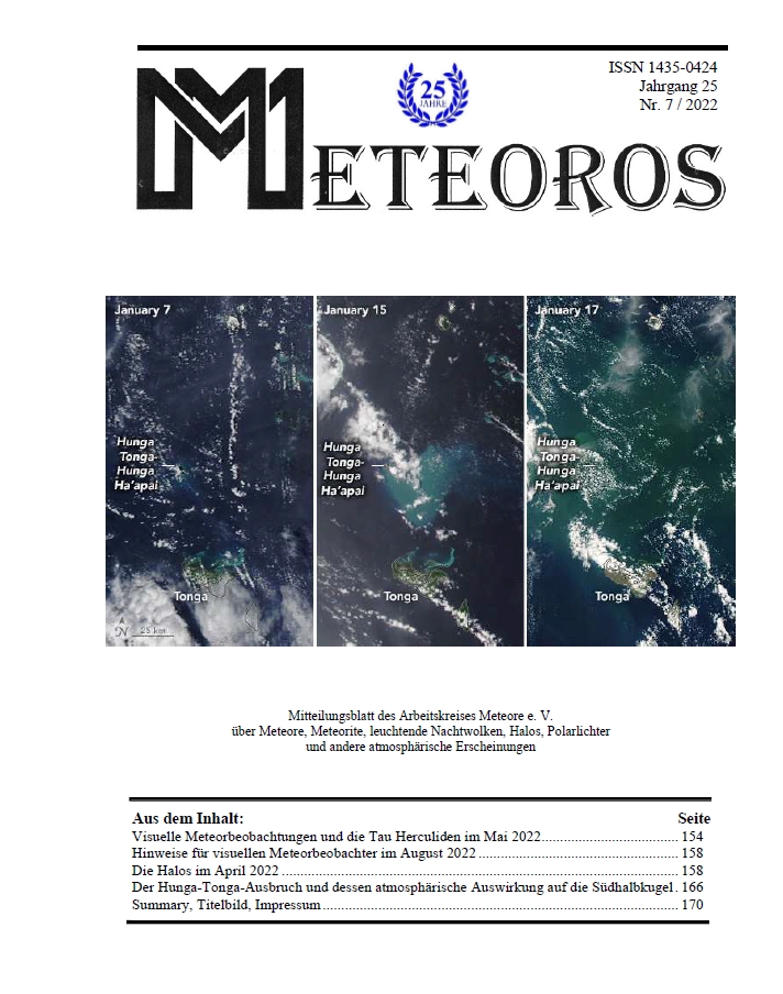 METEOROS No. 07/2022
