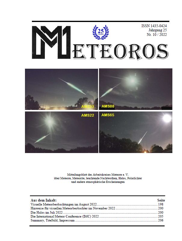 METEOROS No. 10/2022