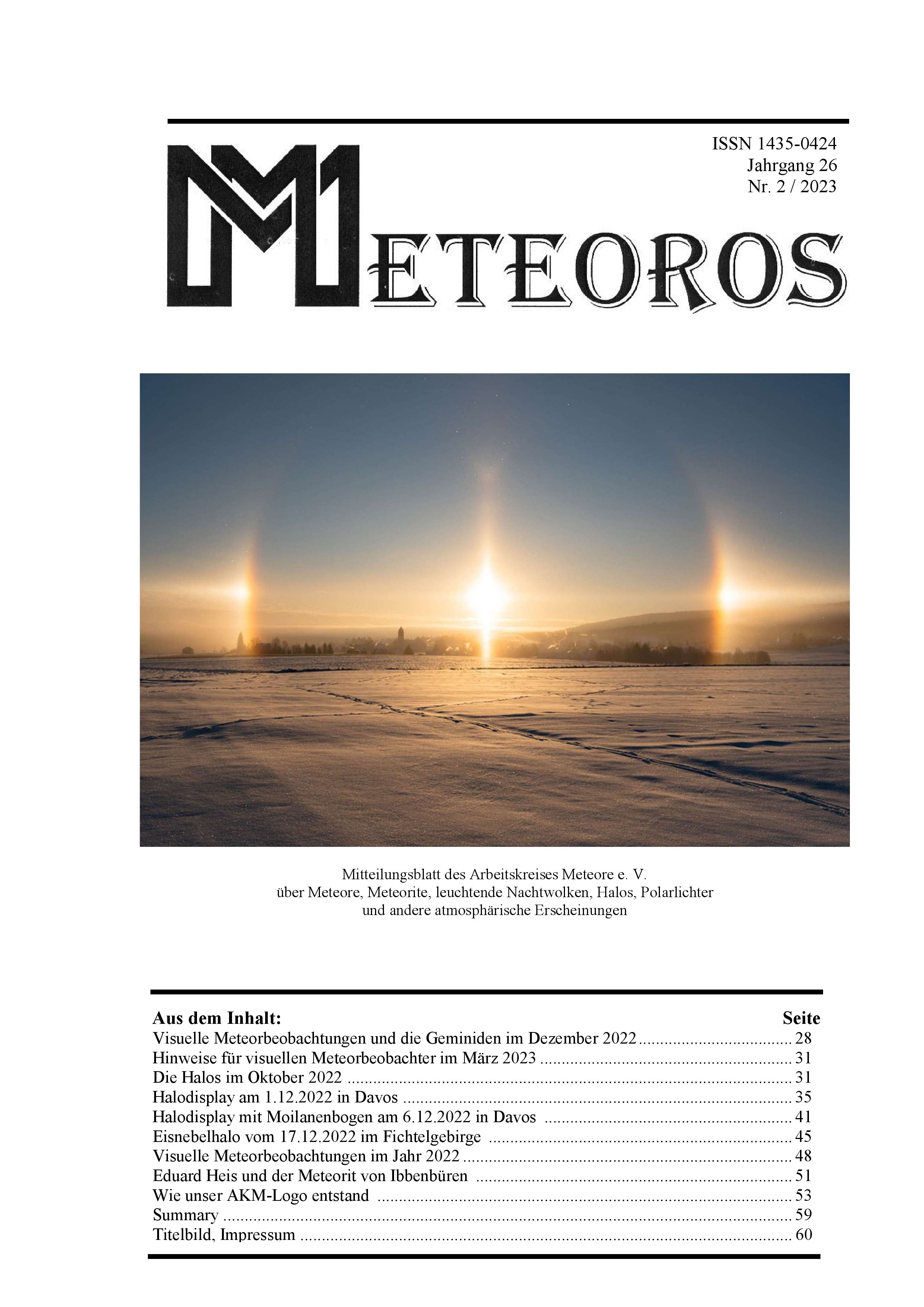 METEOROS No. 02/2023