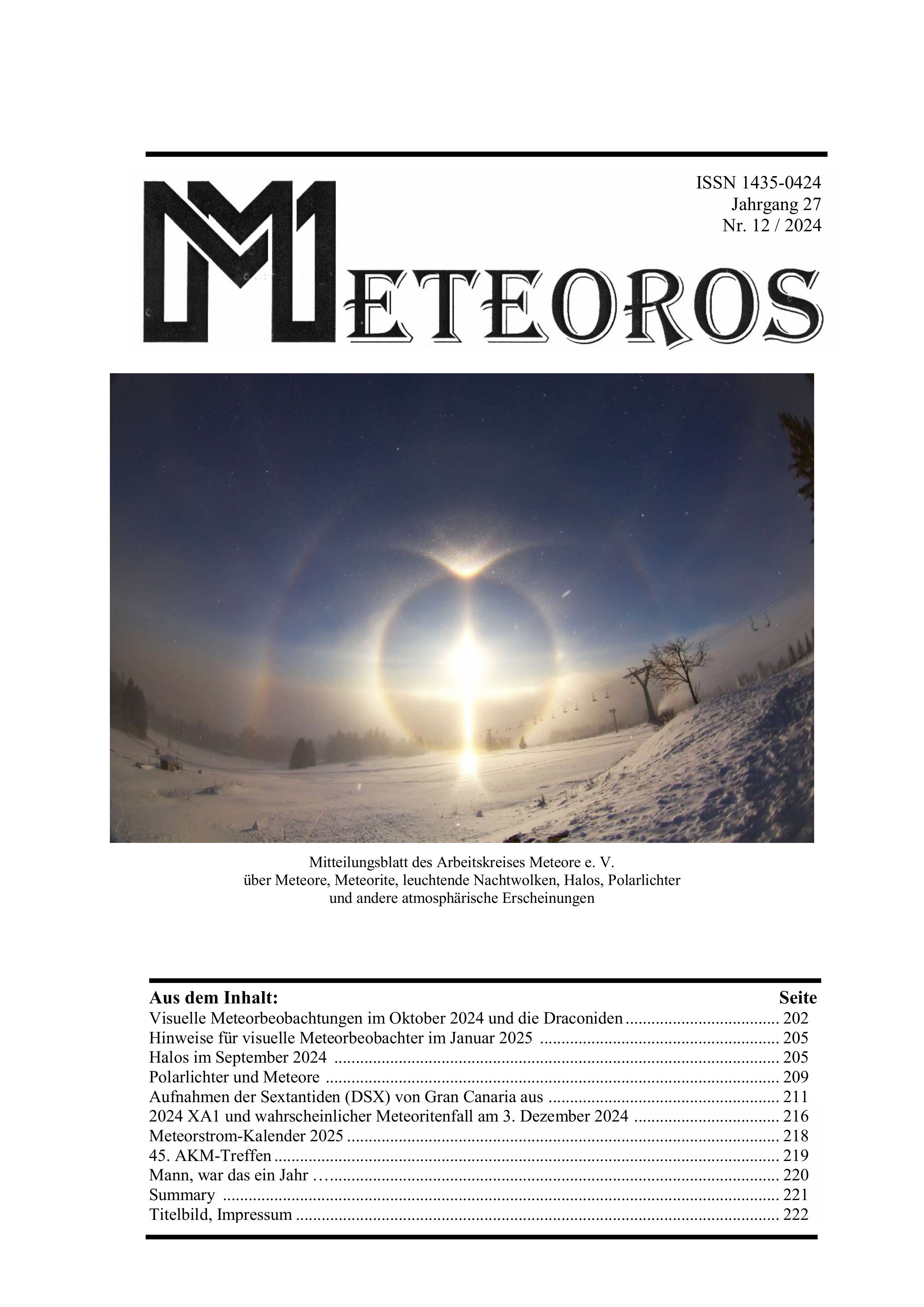 METEOROS No. 12/2024
