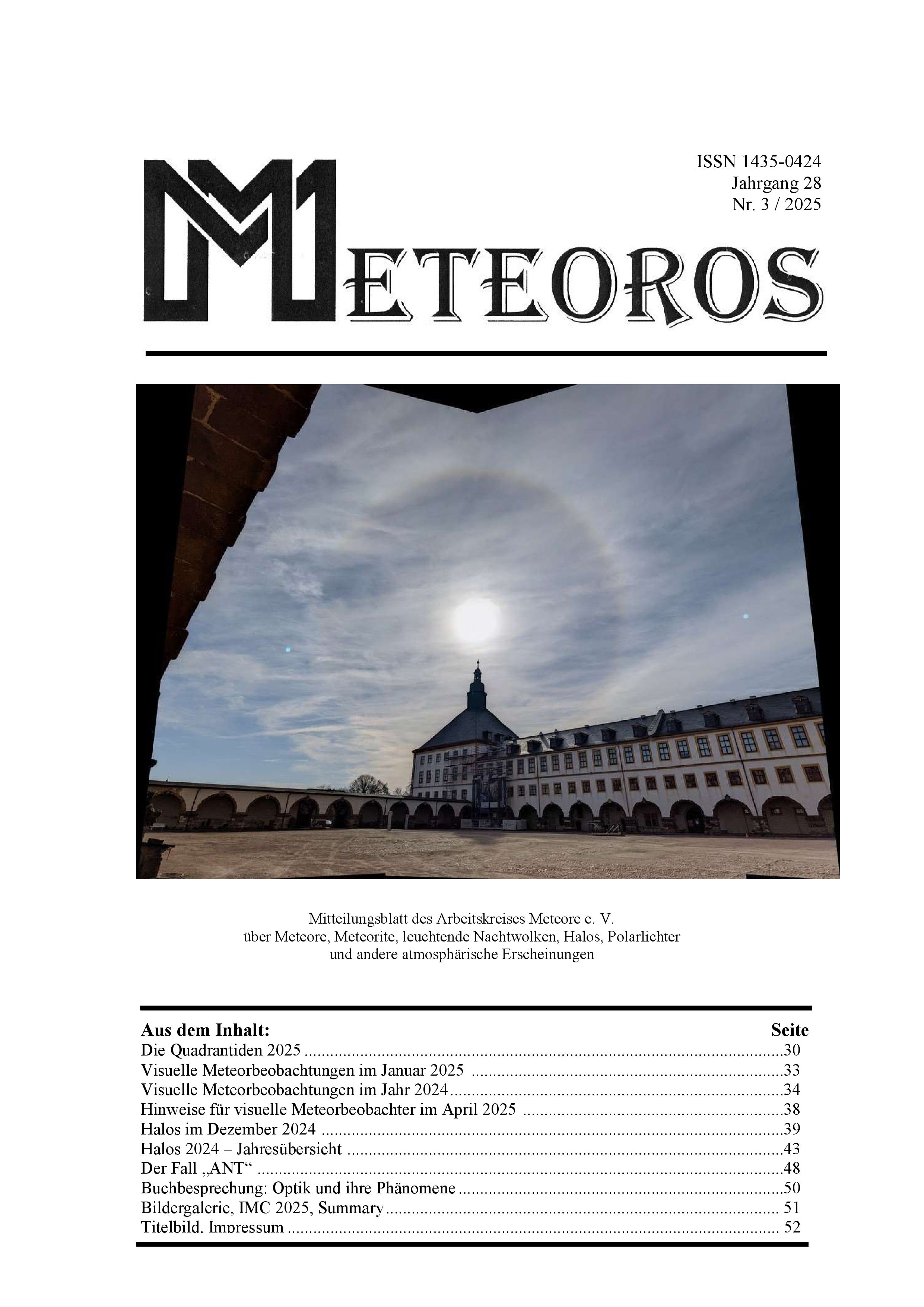 METEOROS No. 03/2025