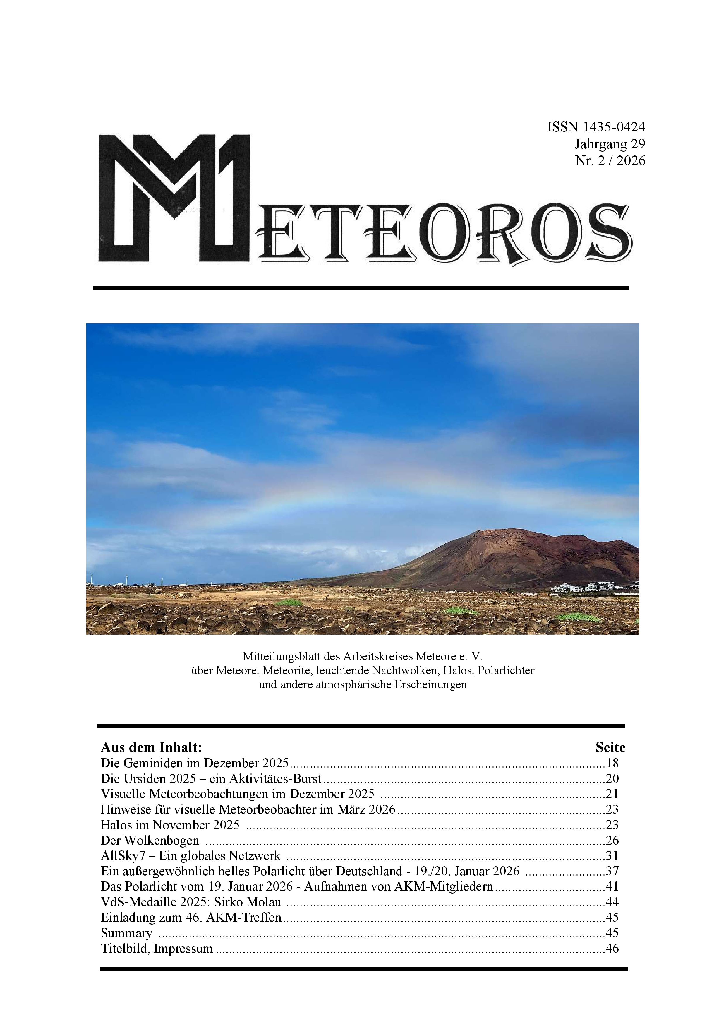METEOROS No. 02/2026